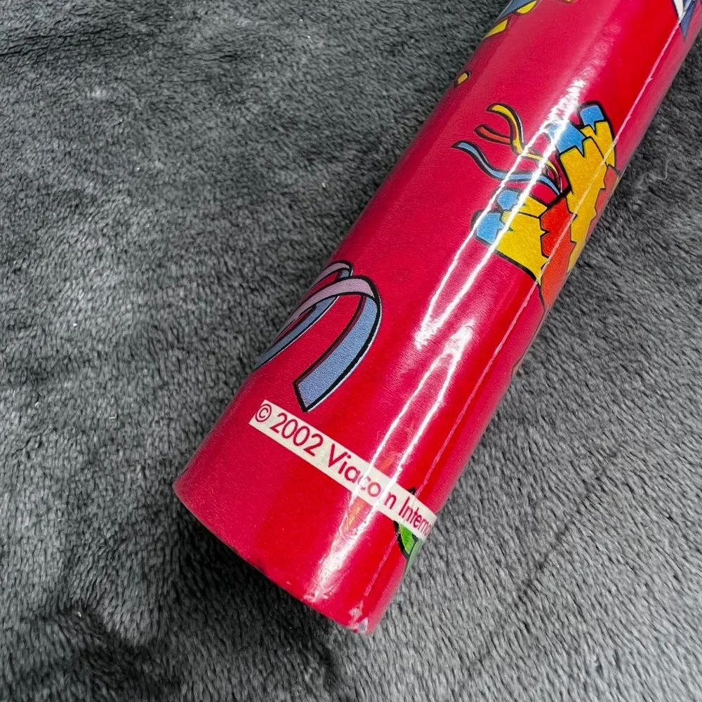 American Greetings Dora the Explorer Swiper Boots Gift Wrap 2002 Roll 20 ft NWT